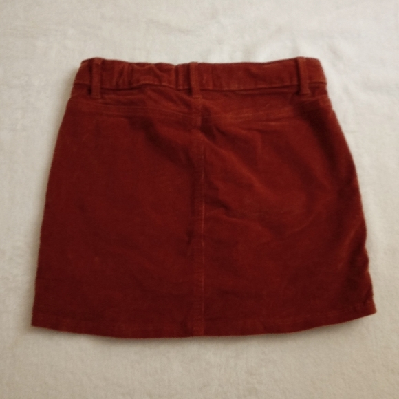 SO - NWOT Caramel Corduroy Fall Button Down Pocket Skirt - Picture 2 of 7